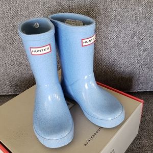 Glitter Hunter boots